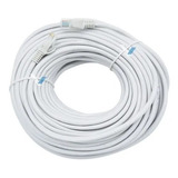 Cable De Red Lan Cat5e 30mts Gris Hasta 1 Gbps P/interior