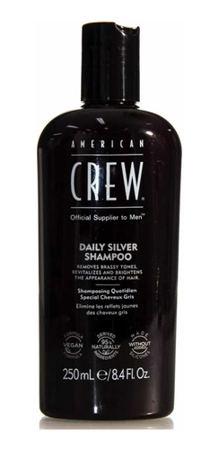 American Crew Daily Silver Shampoo Violeta Tonalizante 250ml