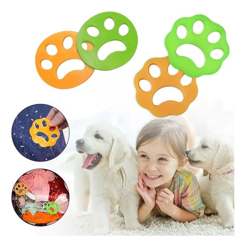 Removedor De Pelo De Mascotas Lavadoras 24pcs Reutilizables