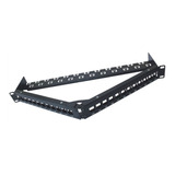 Patch Panel Angulado Categoria 6a Cat6 24 Puertos Para Rack