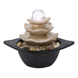 Relaxus Zen Pagoda - Fuente De Agua Para Interiores Con Luce