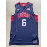 Camisa Basquete Nike Estados Unidos James Ótimo Estado