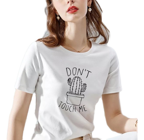 Camiseta De Moda Para Mujer, Calidad Sudadera Playera Mujer
