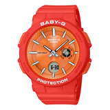 Reloj Baby-g Deportivo Liviano Bga-255-4adr En Resina Mujer