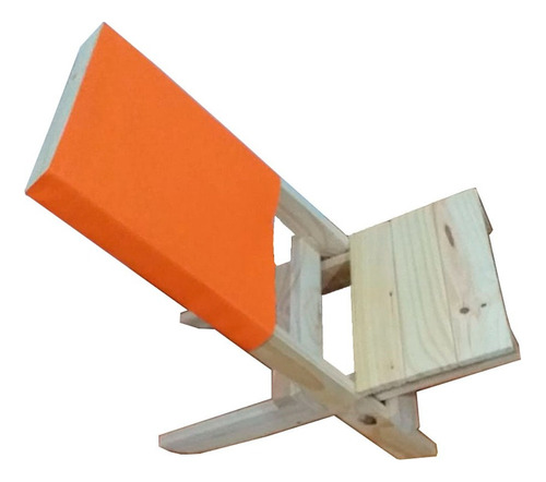 Reposera Portatil Silla De Madera Playera Plegable Liviana 