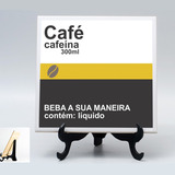 Quadro Presente Remédio Café Cafeina 16 