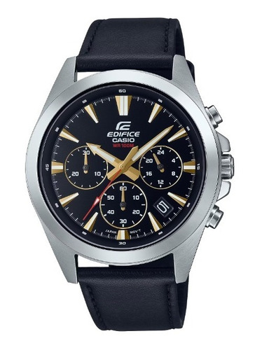 Reloj Casio Edifice Deportivo Efv-630l-1a Sumergible Garant.