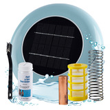 Ionizador Solar Sustentable Ahorra Cloro Boya Antisarro 