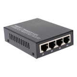 Transceptor De Fibra Óptica Ethernet Media Converter Para