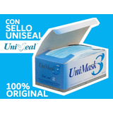 Cubrebocas Unimask3 / Originales Con Sello Uniseal (50 Pzs)