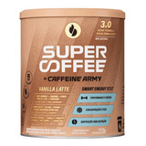 Suplemento Em Pó Caffeine Army  Supercoffee 3.0 Proteína Supercoffee 3.0 Sabor  Vanilla Latte Em Pote De 220g