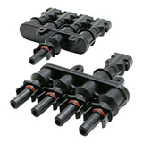 Conector Mc4 (t) - Par - 4 Saídas