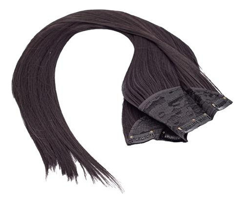 Cabelo Tic Tac Aplique Liso  - 70 Cm - Idêntico Ao Humano