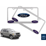 Par Porta Placas Ford Explorer 4.0 2003 Original