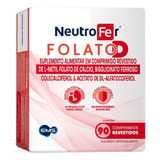 Suplemento Alimentar Gestante Neutrofer Foato D90 Cp Sabor Sem Sabor