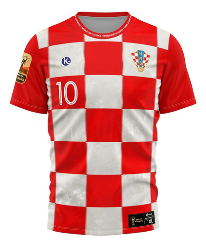 Camiseta Futbol Kapho Croacia Wolrd Cup Classics Adultos