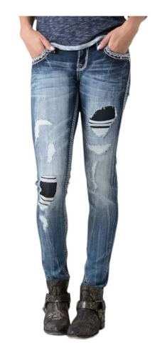 Rock Revival Jeans Slim Para Dama 24r. True, Seven, &republc