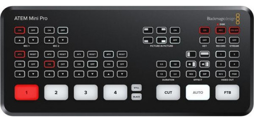 Placa Blackmagic Atem Mini Pro Hdmi Live Stream Switcher