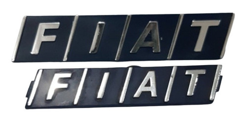 Emblema Logo Fiat Uno Maleta Y Parrilla Lateral  Foto 6