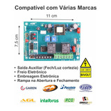 Placa Central Motor Portão Ppa Garen Rcg Universal Seg Mcgar