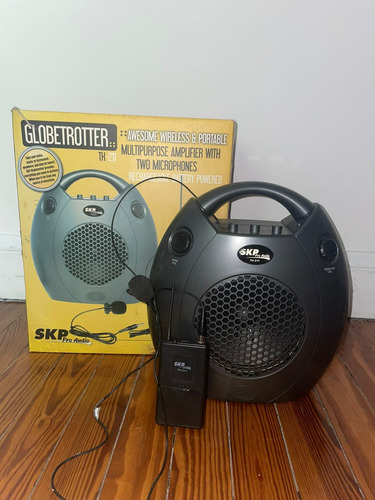 Amplificador Con Microfono Inalámbrico - Globetrotter