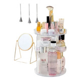 Organizador Redondo Giratório 360° Maquiagem Perfume Creme