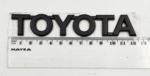 Emblema Toyota Color Negro Para Tacoma 05-15 4runner  Foto 3