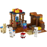 Lego Minecraft The Trading Post 21167 Con Steve De Minecraft