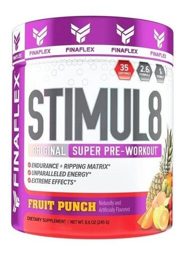 Pre Entrenamiento Stimul8 Finaflex - 35 Servicios