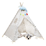 Carpa Tipi Para Niños. 160 Cm. Cuadrados