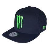 Jockey Monster Energy New Era Gorra Visera Plana Malla