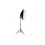 Kit Iluminacion Softbox 50x70cm Para Fotografia + Bombillo