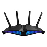 Asus Rt-ax82u Router Gamer Wifi 6 Ultra Rápido Doble Banda Aura Rgb Color Negro