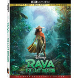 Raya Y El Ultimo Dragon Disney Pelicula 4k Ultra Hd+ Blu-ray
