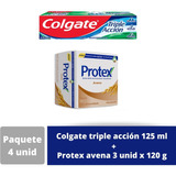 Crema Colgate + Jabón Protex - mL a $151