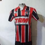 Camiseta San Pablo Tricolor Penalty 91/92 #10 Legitima