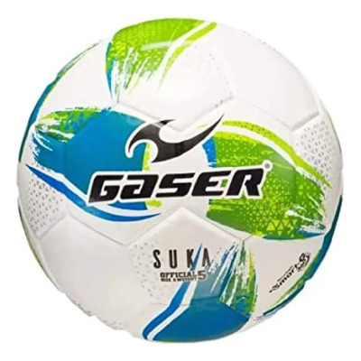 Balon De Fútbol Gaser Suka #5 Verde\u002Fazul Verde\u002Fazul | Envío gratis