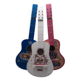 Guitarra Criolla Infantil De Madera Personajes 60cm Colores