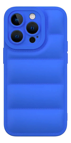 2x1 Funda Puffer Tipo Chamarra For iPhone Varios Colores 1 @