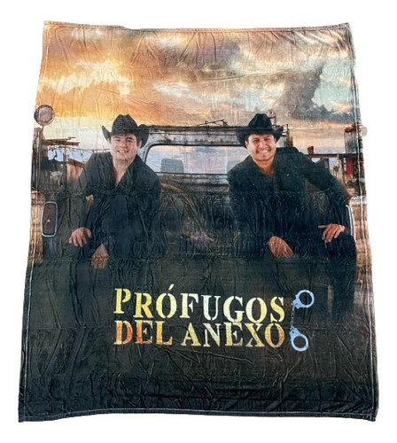 Frazada Prófugos Del Anexo Tela Polar Cobija Suave 210x180cm