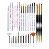 Nail Pen Nail Pen, 31 Unidades, Herramienta Acrílica Para Uñ