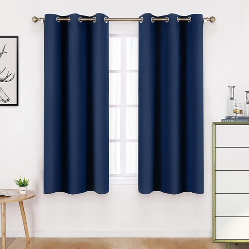 Cortinas Opacas Aislantes Para Ventanas De Salón/dormitorio