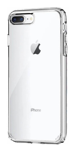 Estuche Forro Rigido Transparente Para iPhone 8 Plus 