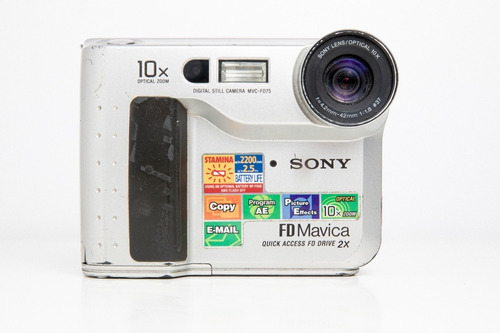 Câmera Digital Sony Mavica Fd-75 Funcionando