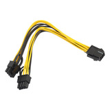 Sata 6pin A 2x 8pin (6 + 2) Cable De Adaptador Pci Express