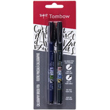 Tombow Fudenosuke Brush Pen Set De 2