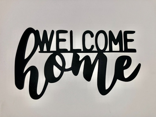 Letrero Decorativo Welcome Home