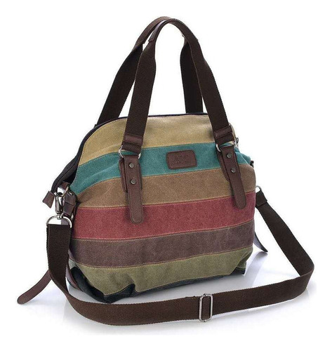 Bolsos De Hombro Para Mujer Correa De Gran Capacidad Rainbow