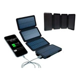 Power Bank Solar 20000 Mah 4 Paneles Compacta Nueva 