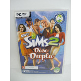 Jogo Computador Pc The Sims 2 Dose Dupla Completo Original 